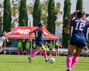 Women's football player Lorena Montanes