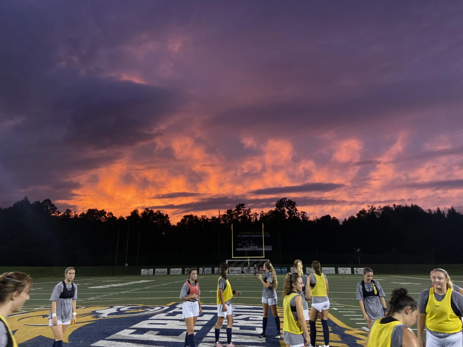 female college soccer players