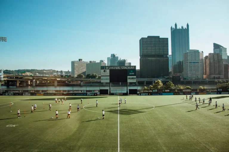 US college soocer field